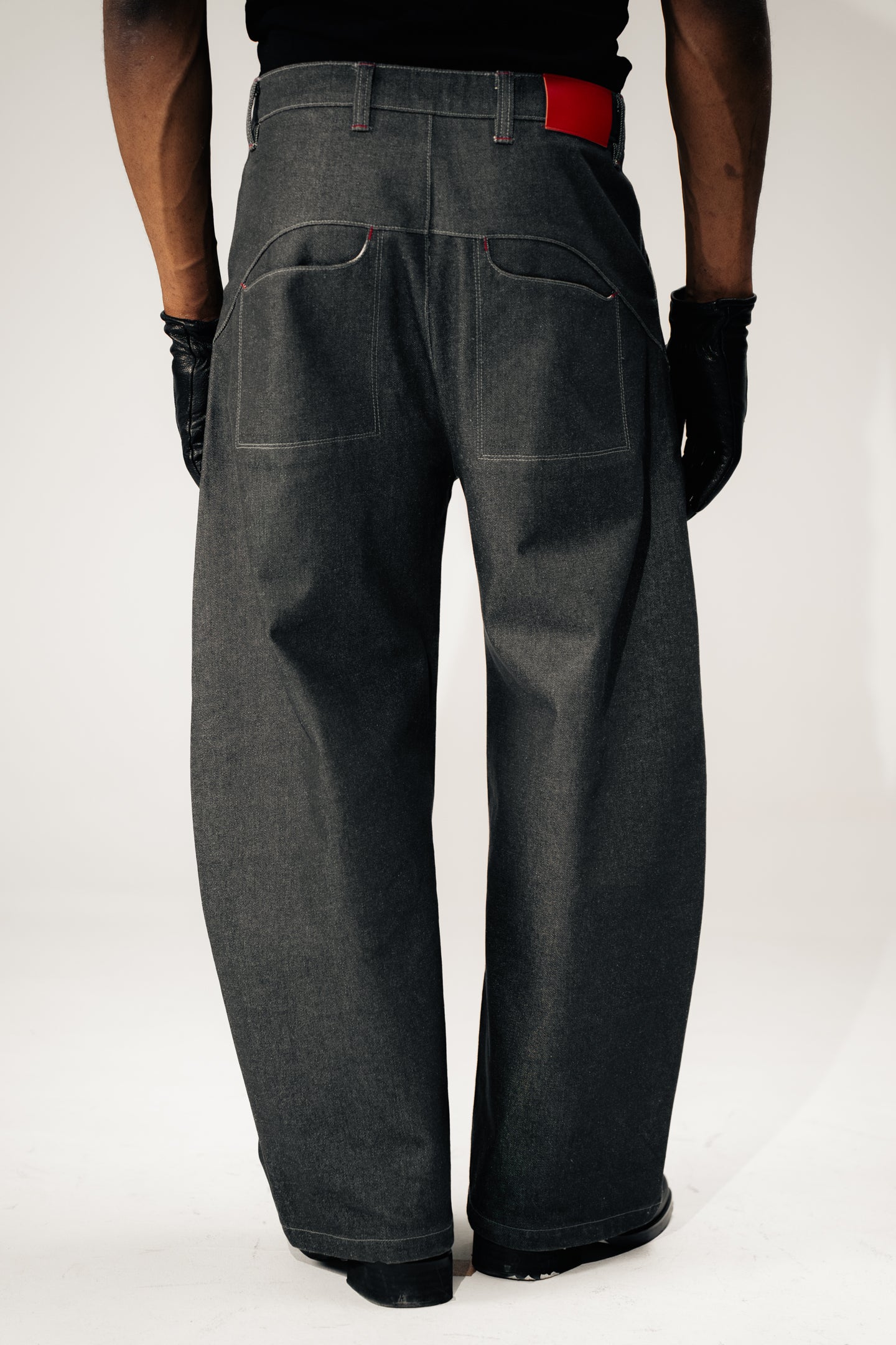 Chapter 01 — Barrel Leg Raw Denim Jeans